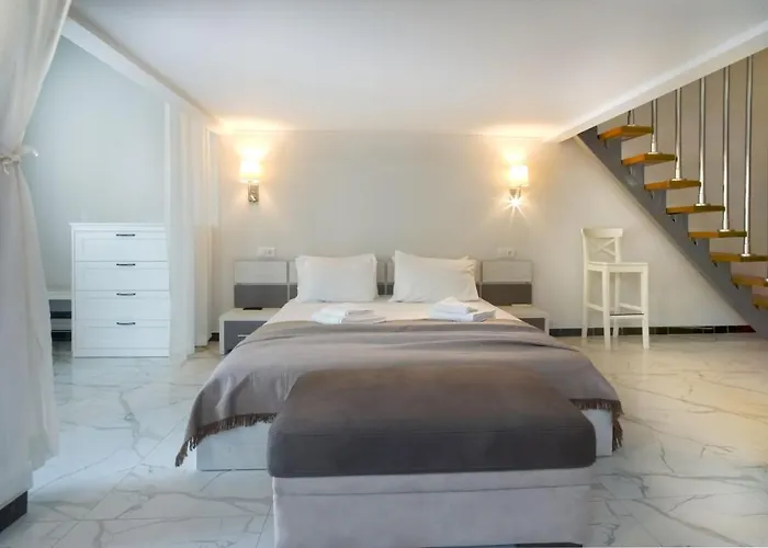 Aelia Loft Apartments, 100m From Beach, Vesta Philoxenia Daire *
