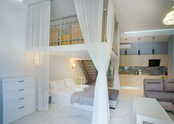 Daire Aelia Loft Apartments, 100m From Beach, Vesta Philoxenia *